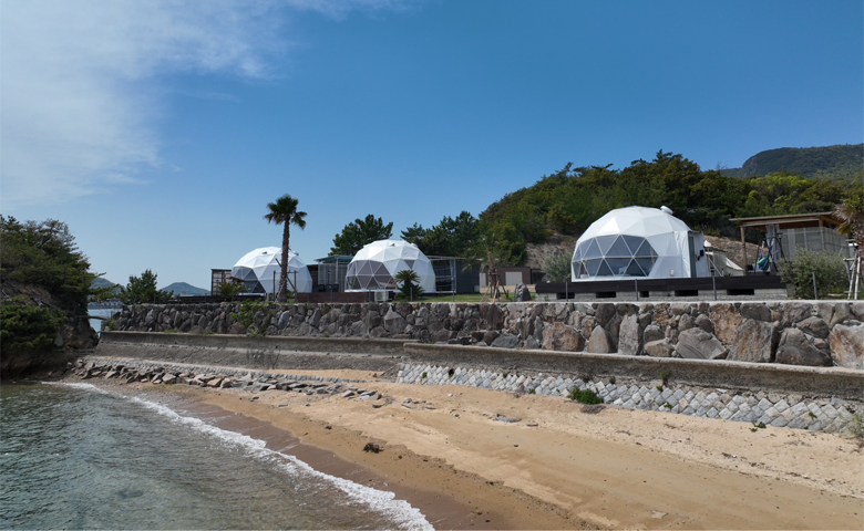 マリンリゾート小豆島の海