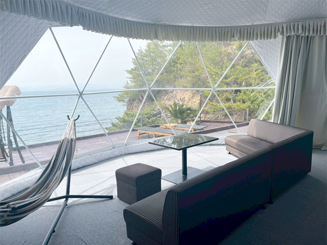 マリンリゾート小豆島のオートキャンプ