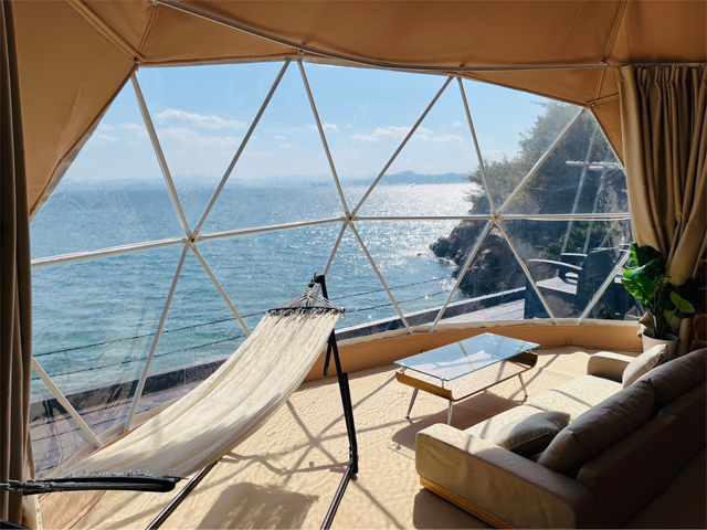 マリンリゾート小豆島のグランピング