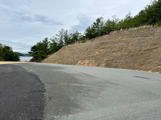 マリンリゾート小豆島のキャンピングカーサイト